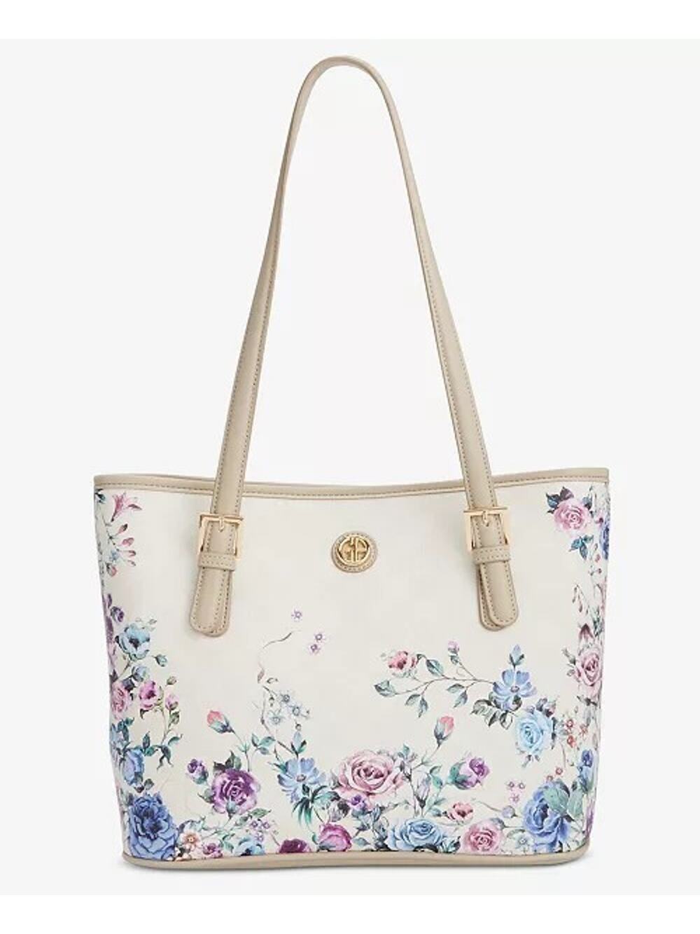 NWT Giani Bernini Winter Floral Print Large Tote